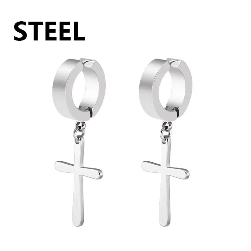 1-12 Pair Fashion Magnetic Clip Ear Stud Non Piercing Earrings Fake Earrings Gift for Men Women Jewelry