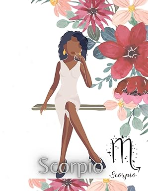 Melanated Zodiac Lined Notebook: 140 Pages Lined Notebook:: Boss Lady Writing Journal for adults, Teens and Kids