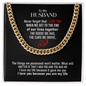 To My Husband | Cuban Link Chain