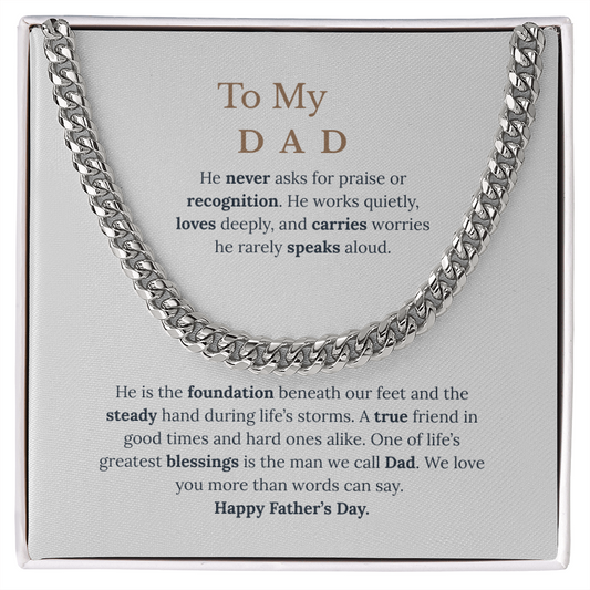 Happy Father's Day – The Man We Call Dad