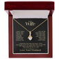 To My Wife | Alluring Beauty Necklace