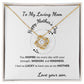 Love Knot Necklace- Happy Mother's Day