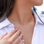 Non-Message Card Delicate Heart Necklace