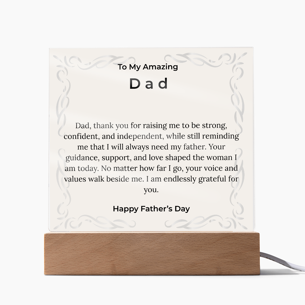 Happy Father's Day- Acrylics