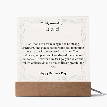 Happy Father's Day- Acrylics