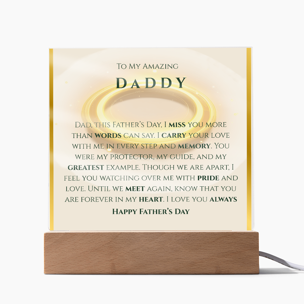 Happy Father's Day- Acrylics