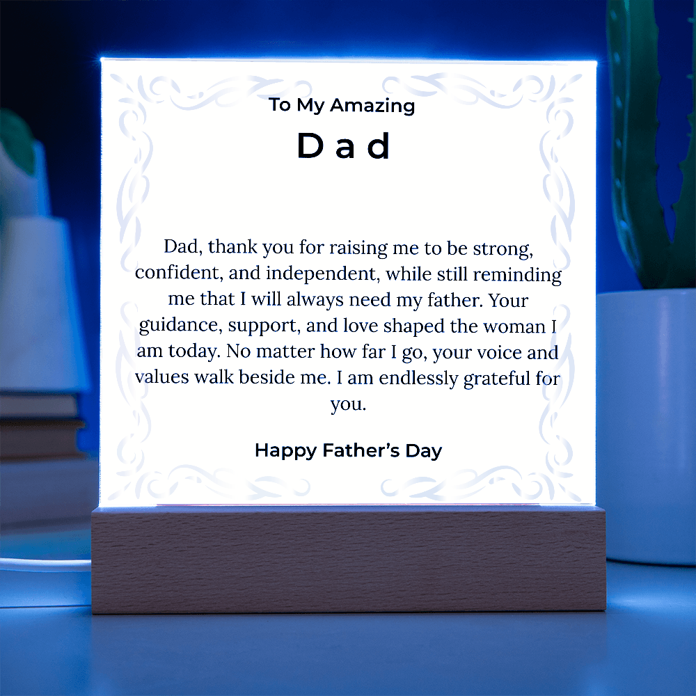 Happy Father's Day- Acrylics