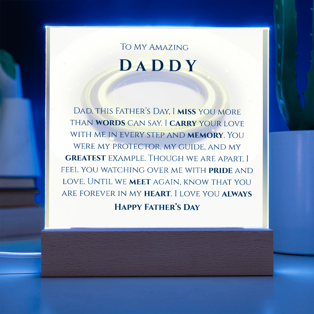 Happy Father's Day- Acrylics