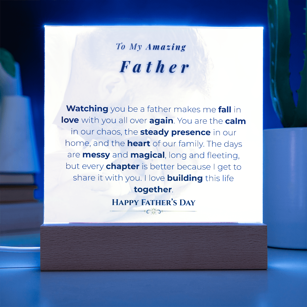 Happy Father's Day- Acrylics