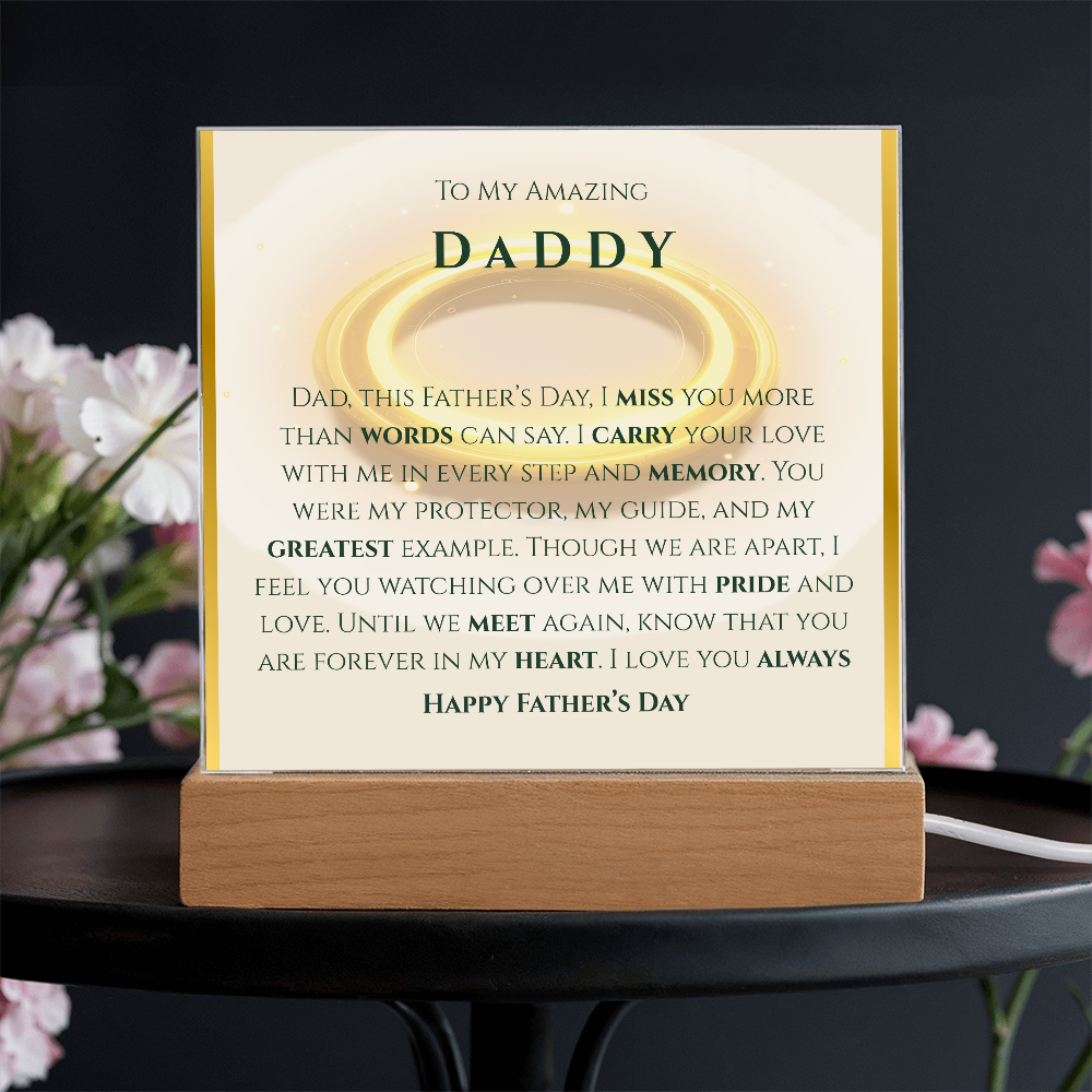 Happy Father's Day- Acrylics