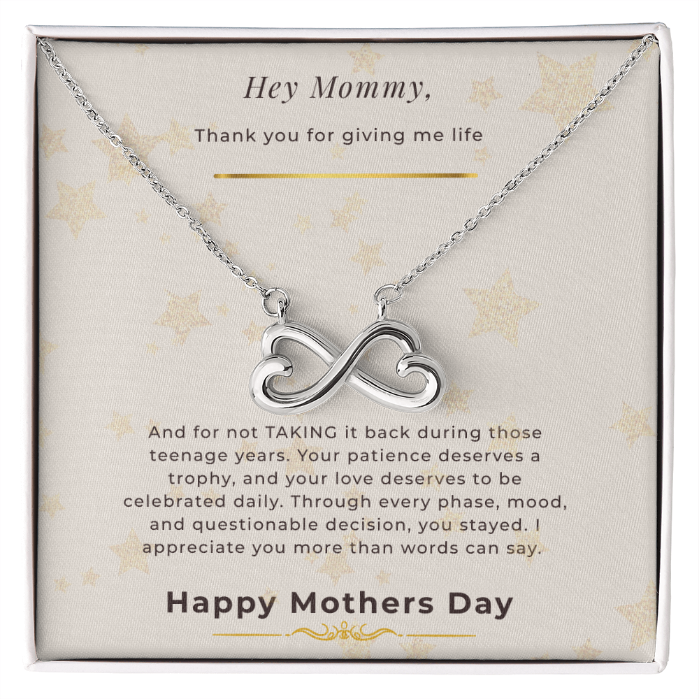 Happy Mother's Day – Thanks for Not Taking Me Back