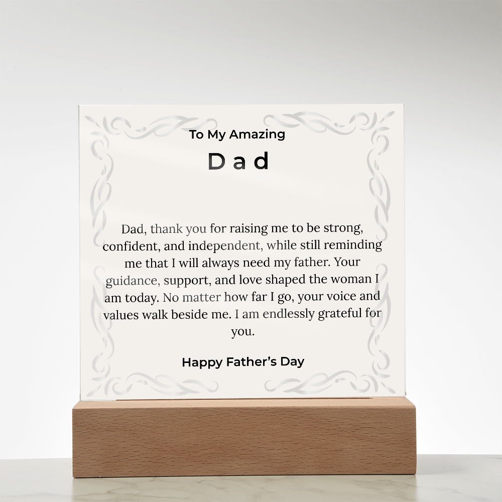 Happy Father's Day- Acrylics