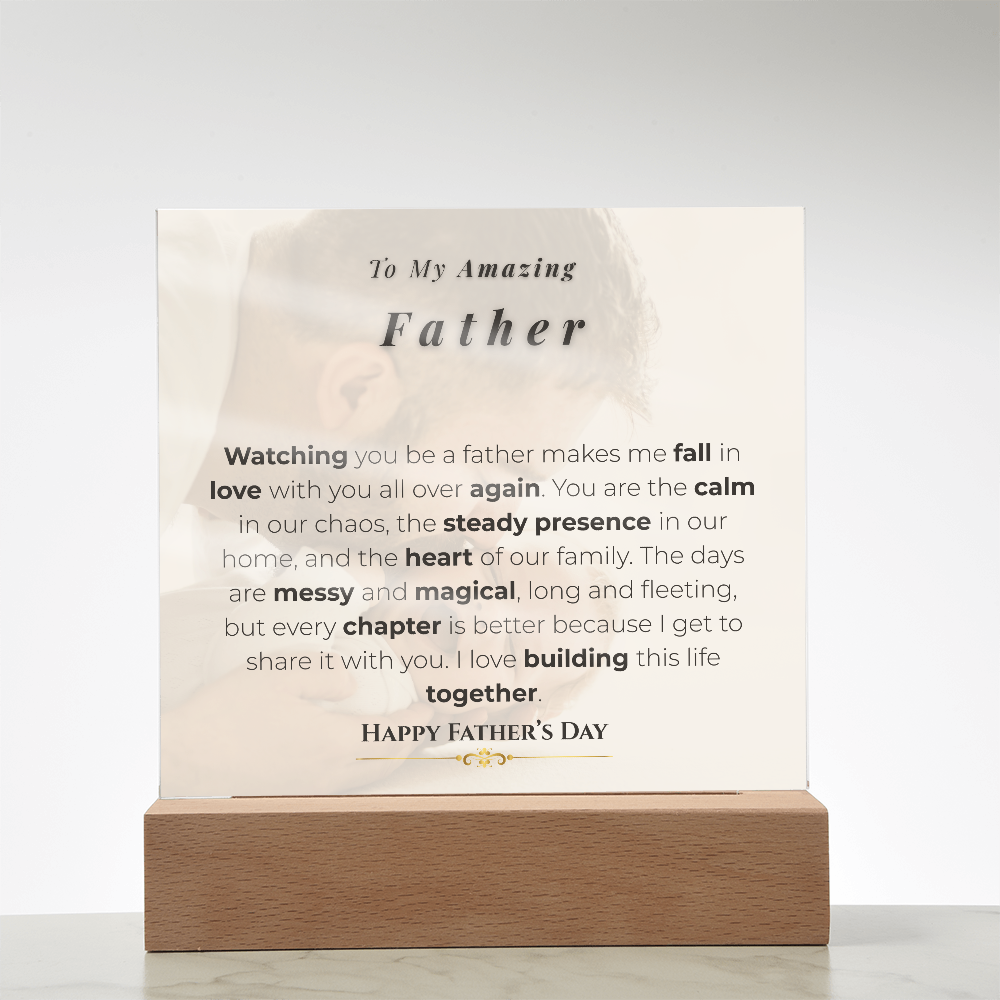 Happy Father's Day- Acrylics