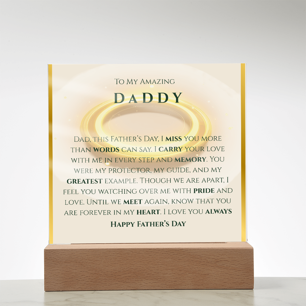 Happy Father's Day- Acrylics
