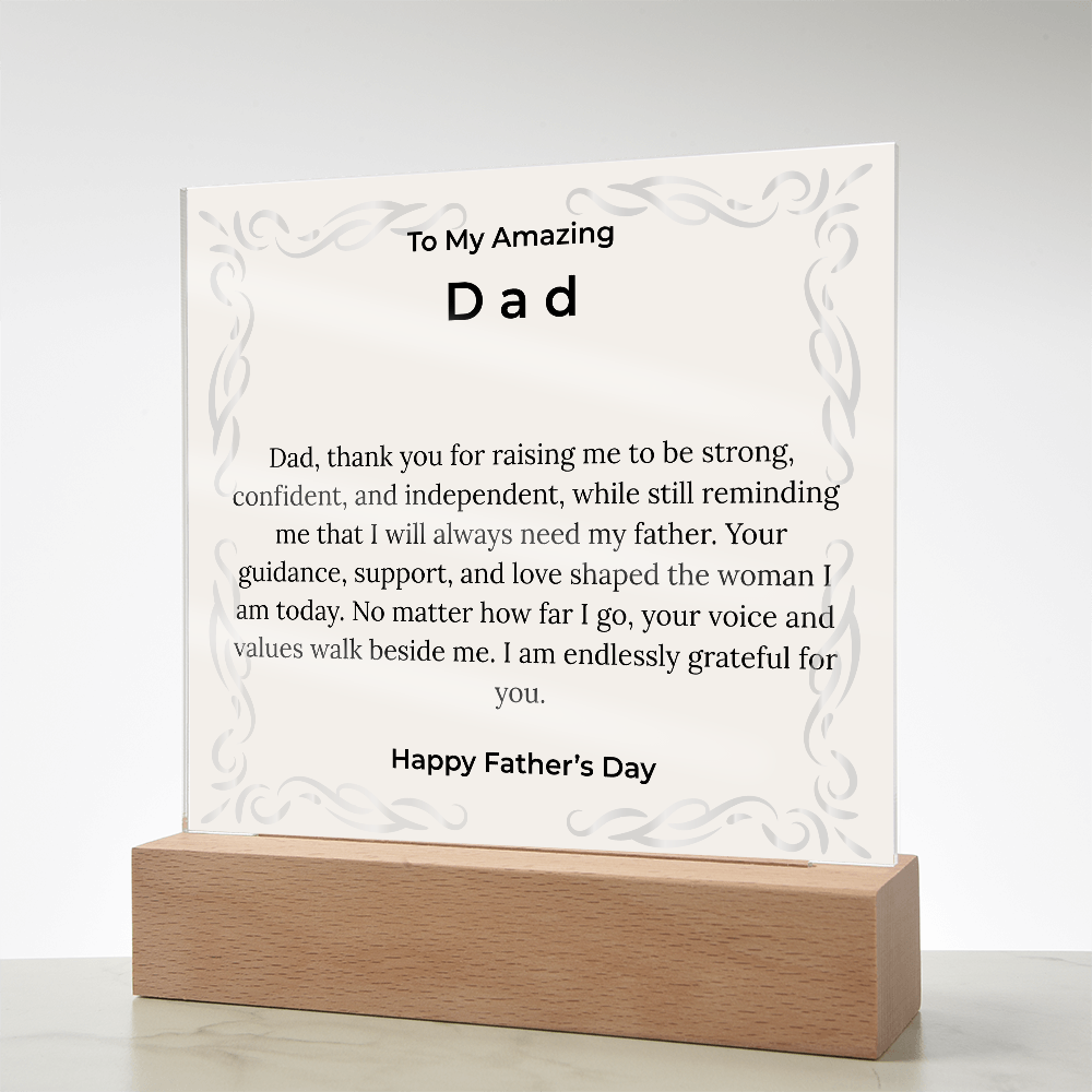 Happy Father's Day- Acrylics