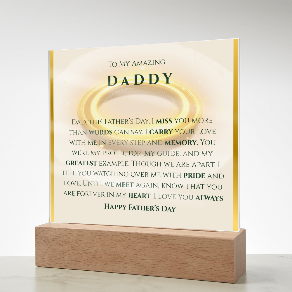 Happy Father's Day- Acrylics