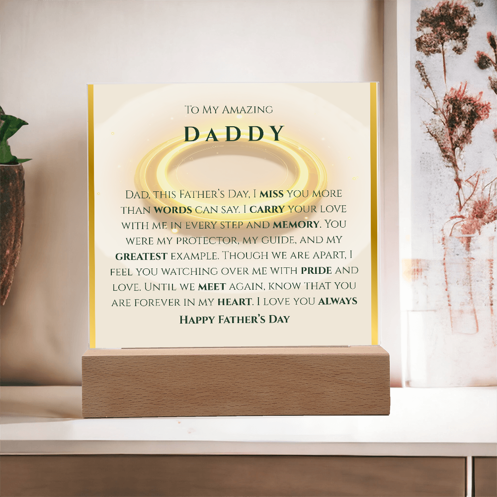 Happy Father's Day- Acrylics