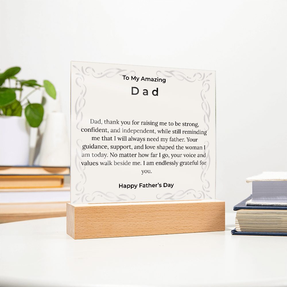 Happy Father's Day- Acrylics