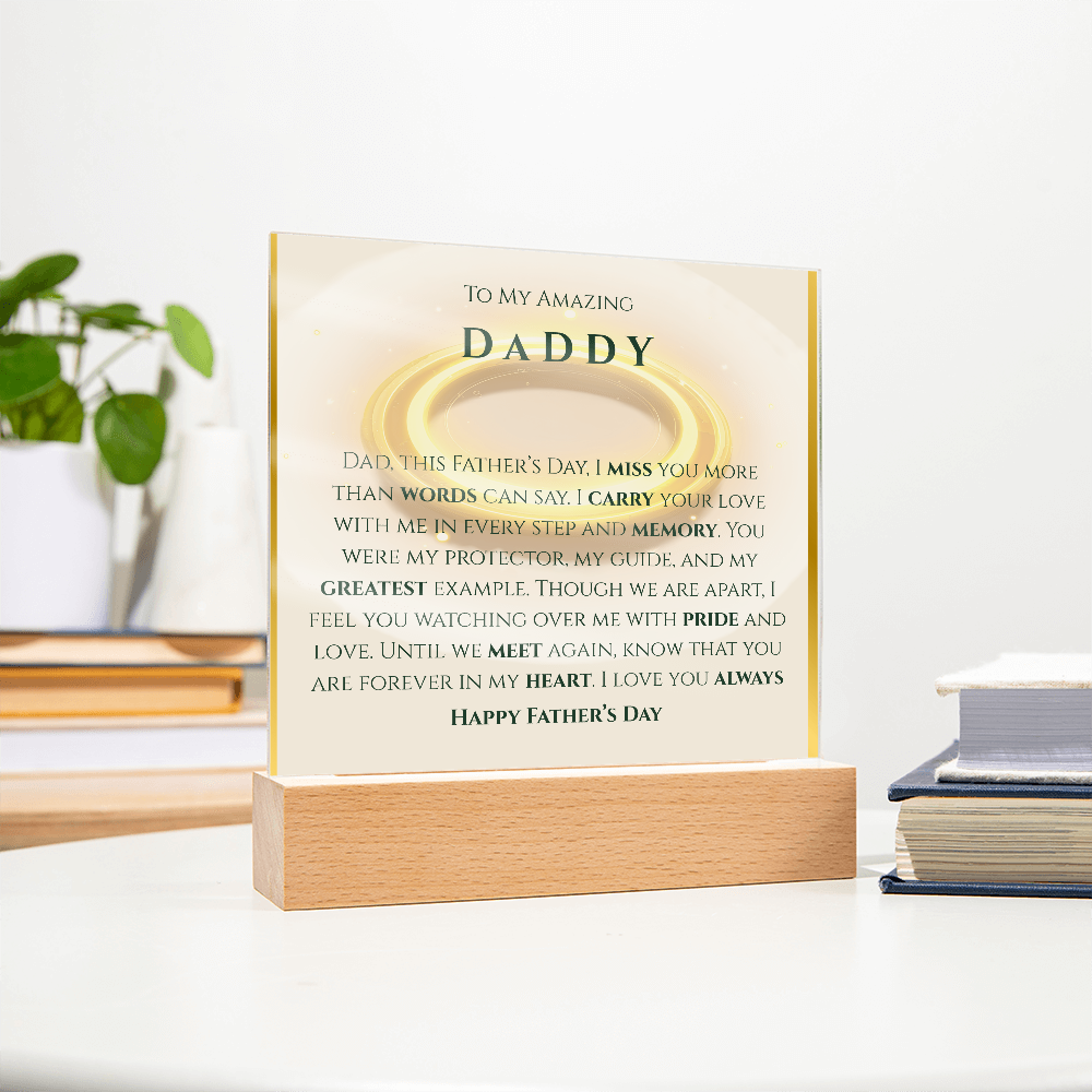 Happy Father's Day- Acrylics