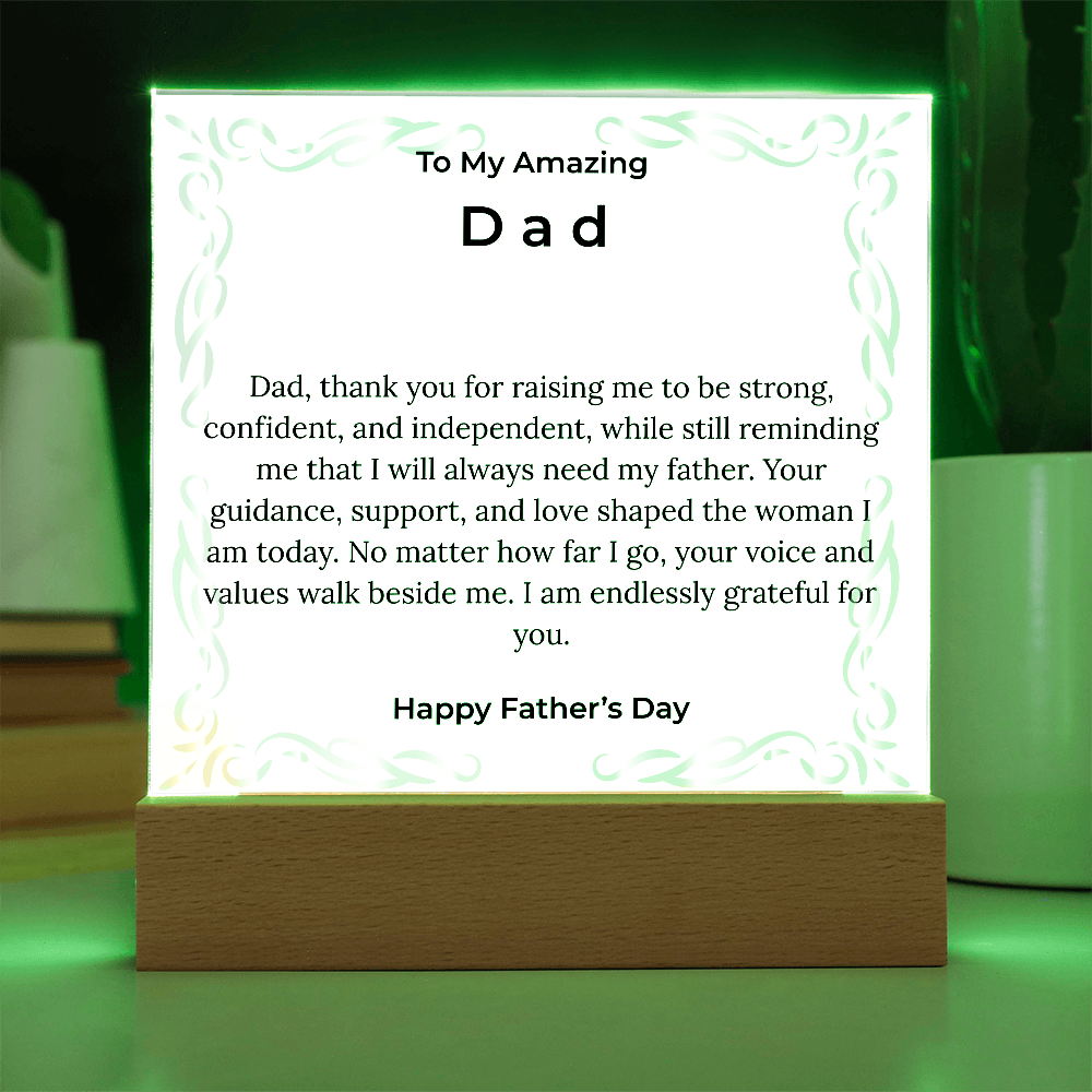 Happy Father's Day- Acrylics