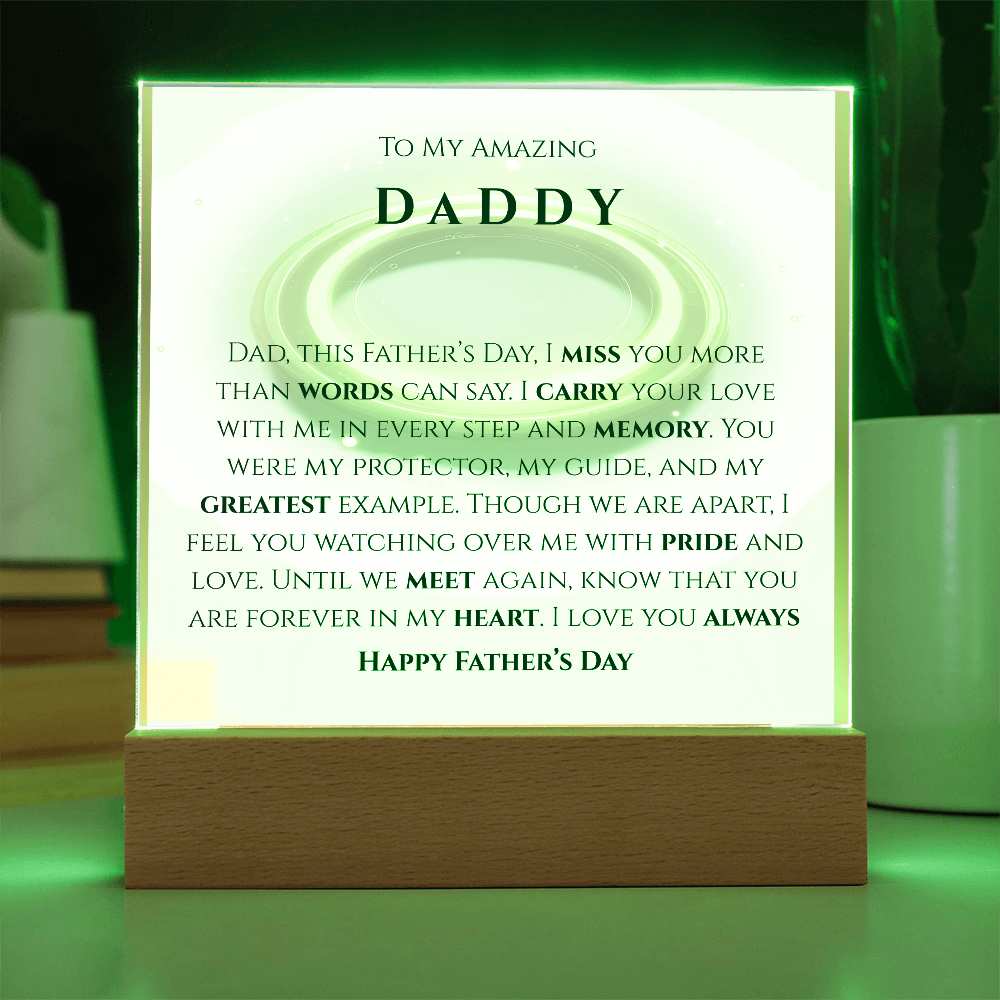 Happy Father's Day- Acrylics
