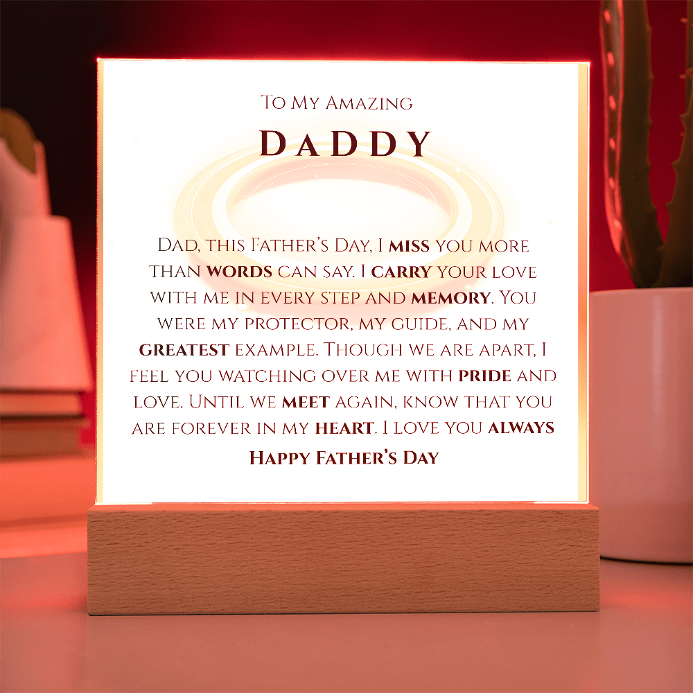 Happy Father's Day- Acrylics