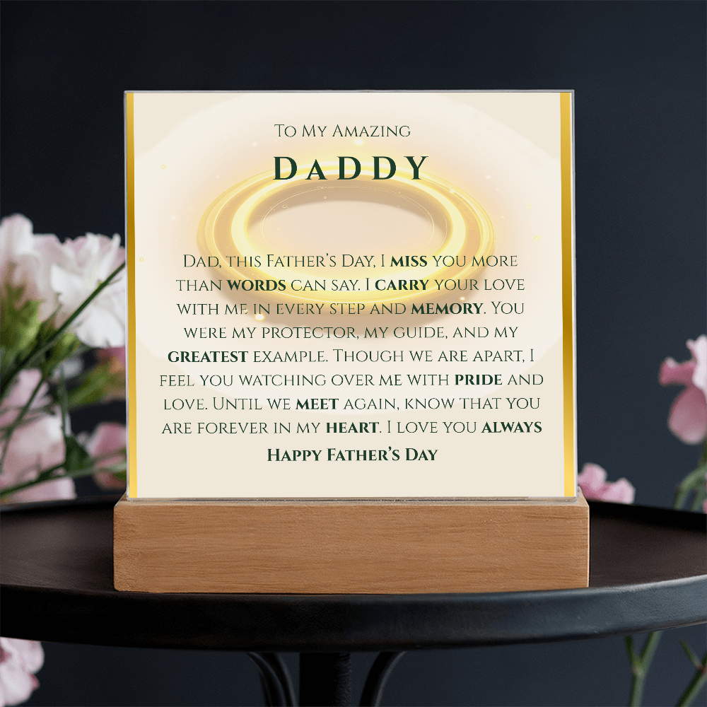 Happy Father's Day- Acrylics