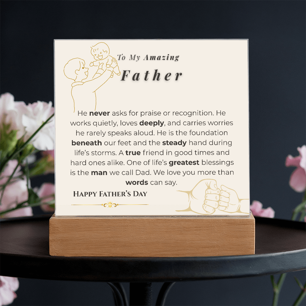 Happy Father's Day- Acrylics