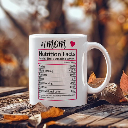 Mom | White Ceramic Mug