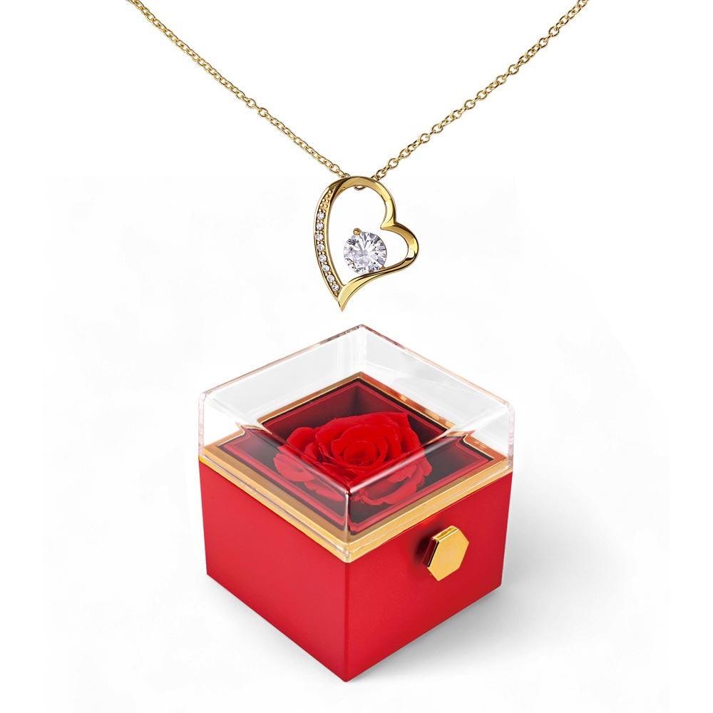 Forever Love with Rotating Rose Gift Box NO MC