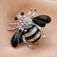 1PC Women's Fashion Trend Personalized Imitation Pearl Bee Brooch Pin Jewelry Suitable for Outdoor Dating, Party, Festival Gifts