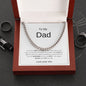 Cuban Link necklace- to dad from son