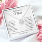 Love Knot Necklace- to mom from daughter